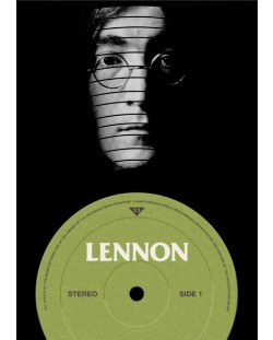Метален постер Displate Music: Lennon - John