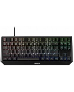 Механична клавиатура Cherry - MX Board 1.0 TKL, MX Brown, RGB, черна