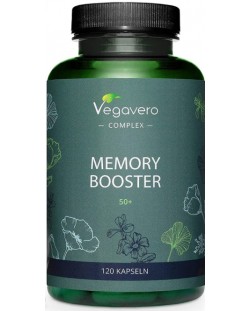Memory Booster 50+, 120 капсули, Vegavero