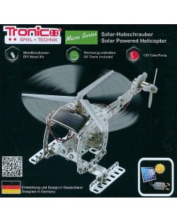 Метален конструктор Tronico - Микро серия, соларни летателни машини