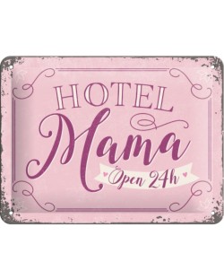 Метална табелка Nostalgic Art - Hotel Mama