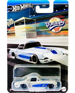 Метална количка Hot Wheels Vintage - 1962 Corvette, 1:64