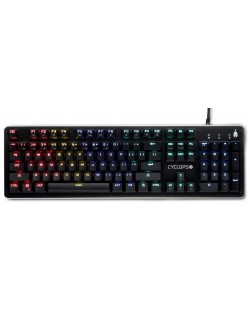 Механична клавиатура Spartan Gear - Cyclops 2, Outemu, RGB, черна