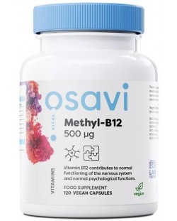 Methyl-B12, 500 mcg, 120 капсули, Osavi