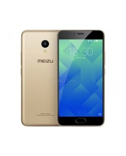 Meizu M5 Gold 5.2" HD/Octa-core MT6750/3GB/32GB/Finger Print / Cam. Front 5.0 MP/Main 13.0 MP/Li-Ion  3070mAh/Dual SIM /Android 6.0 Marshmallow, Polycarbonate body, 138 gr. 32GB