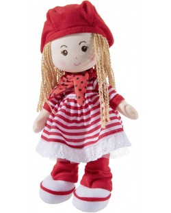 Мека кукла Heunec Poupetta - С червена шапчица, 30 cm