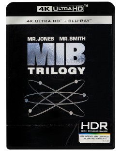 Мъже в черно - Трилогия (4K UHD+ Blu-ray)