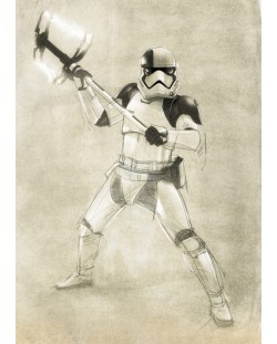 Метален постер Displate - Star Wars: Stormtrooper