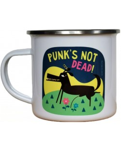 Метално канче Таралеж Art & Design  - Punk's Not Dead