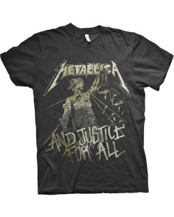 Тениска Rock Off Metallica - Justice Vintage