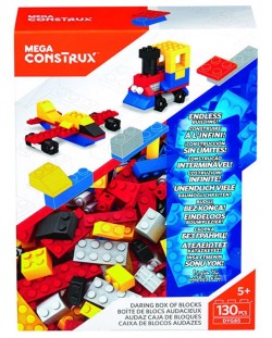 Конструктор Mega Construx Building Bricks - Daring Box, 130 части