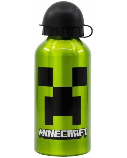 Метална бутилка Stor Minecraft - 400 ml