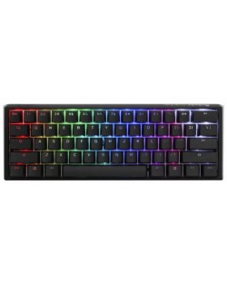 Механична клавиатура Ducky - One 3 Mini, Silent Red, RGB, черна