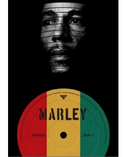 Метален постер Displate Music: Marley - Bob