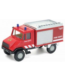 Метална играчка Welly Urban Spirit - Пожарна, 1:34