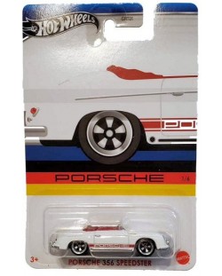 Метална количка Hot Wheels Porsche - Porsche 356 Speedster, 1:64