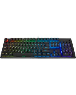 Механична клавиатура Corsair - K60 Pro, Cherry Viola, RGB, черна