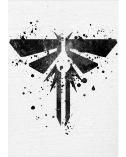 Метален постер Displate - Last of Us - Firefly