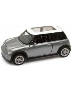 Метална количка Newray - Mini Cooper S, 1:32