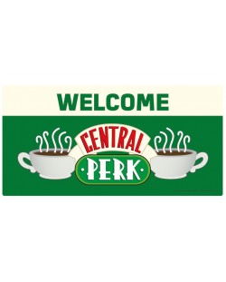 Метален постер Pyramid Television: Friends - Welcome To Central Perk