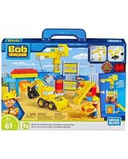 Конструктор Mega Bloks Bob The Builder - Work Yard Build-Up