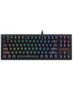 Механична клавиатура Redragon - K598KNS, безжична, Brown, RGB, черна