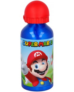 Метална бутилка Stor Super Mario - 400 ml