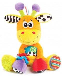 Мека играчка Playgro - Активен жираф за гушкане, 30 cm