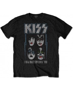 Тениска Rock Off KISS - Made For Lovin' You