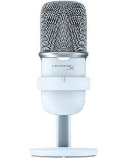 Микрофон HyperX - SoloCast, бял