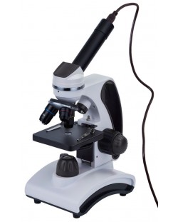 Микроскоп Discovery - Pico Polar, дигитален, с книга, черен