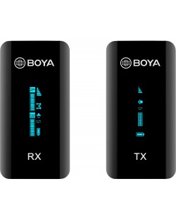 Микрофони Boya - BY-XM6-S1, безжични, черни