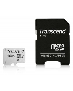Памет Transcend 16GB microSD UHS-I U1