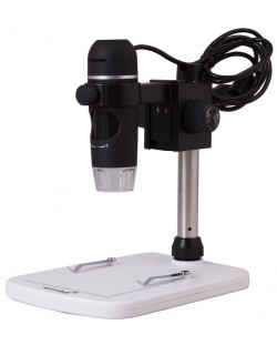 Микроскоп Levenhuk - DTX 90, черен/бял