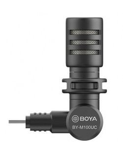 Микрофон Boya - By M100UC, черен