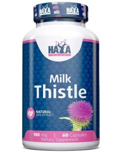 Milk Thistle, 100 mg, 60 капсули, Haya Labs