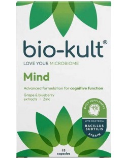 Bio-Kult Mind Пробиотик, 15 капсули, ADM Protexin