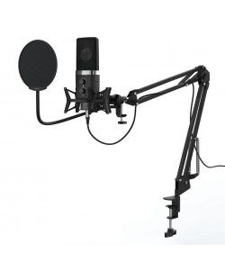 Микрофон Hama - uRage Stream 900 HD Studio, черен