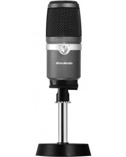 Микрофон AverMedia - Live Streamer AM310, сив/черен