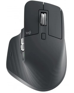 Мишка Logitech - MX Master 3S, оптична, безжична, Graphite