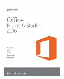 Microsoft Office Home & Student 2016 - Английски език