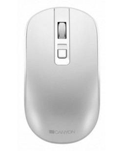 Мишка Canyon - MW-18, оптична, безжична, бяла