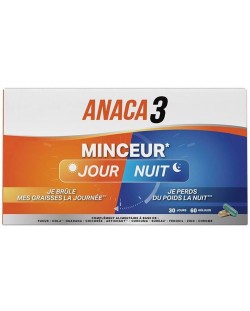 Minceur Jour Nuit Програма за оптимално телесно тегло, 60 капсули, Anaca3