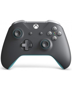 Microsoft Xbox One Wireless Controller - Grey and Blue (разопакован)