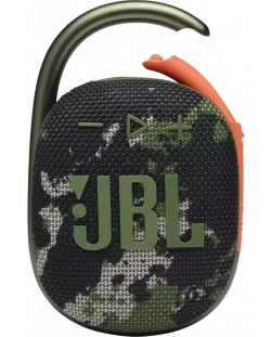 Портативна колонка JBL - CLIP 4, зелена