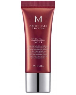 Missha BB крем за лице, №23 Natural beige, SPF42, 20 ml