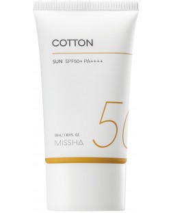 Missha All Around Safe Block Слънцезащитен крем Cotton, SPF50+, 50 ml