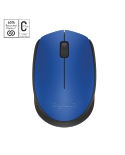 Мишка Logitech - M171, оптична, безжична, синя
