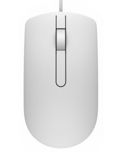 Мишка Dell - MS116, оптична, бяла
