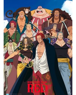 Мини плакат GB eye Animation: One Piece - Red Hair Pirates